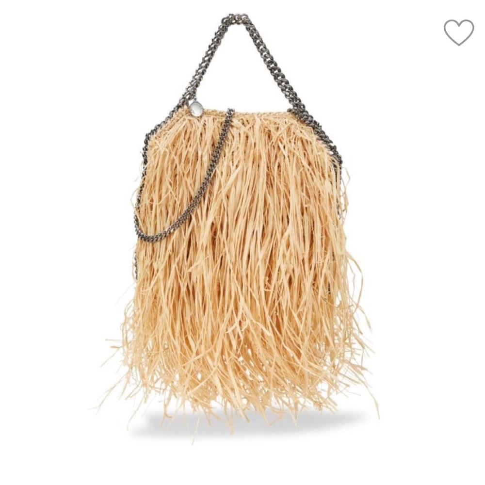 - Stella McCartney -Rafia Fringe Mini Tote